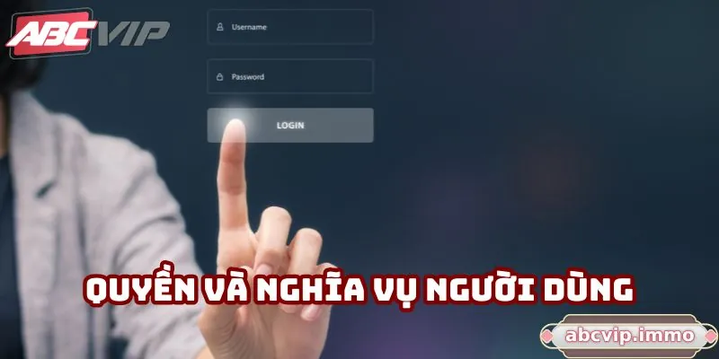 Điều khoản điều kiện ABCVIP quy định về quyền và nghĩa vụ người dùng