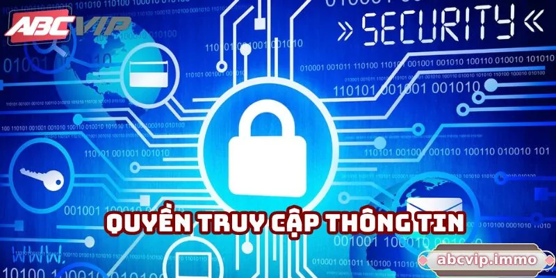 Quyền truy cập thông tin người chơi được mã hóa cá nhân